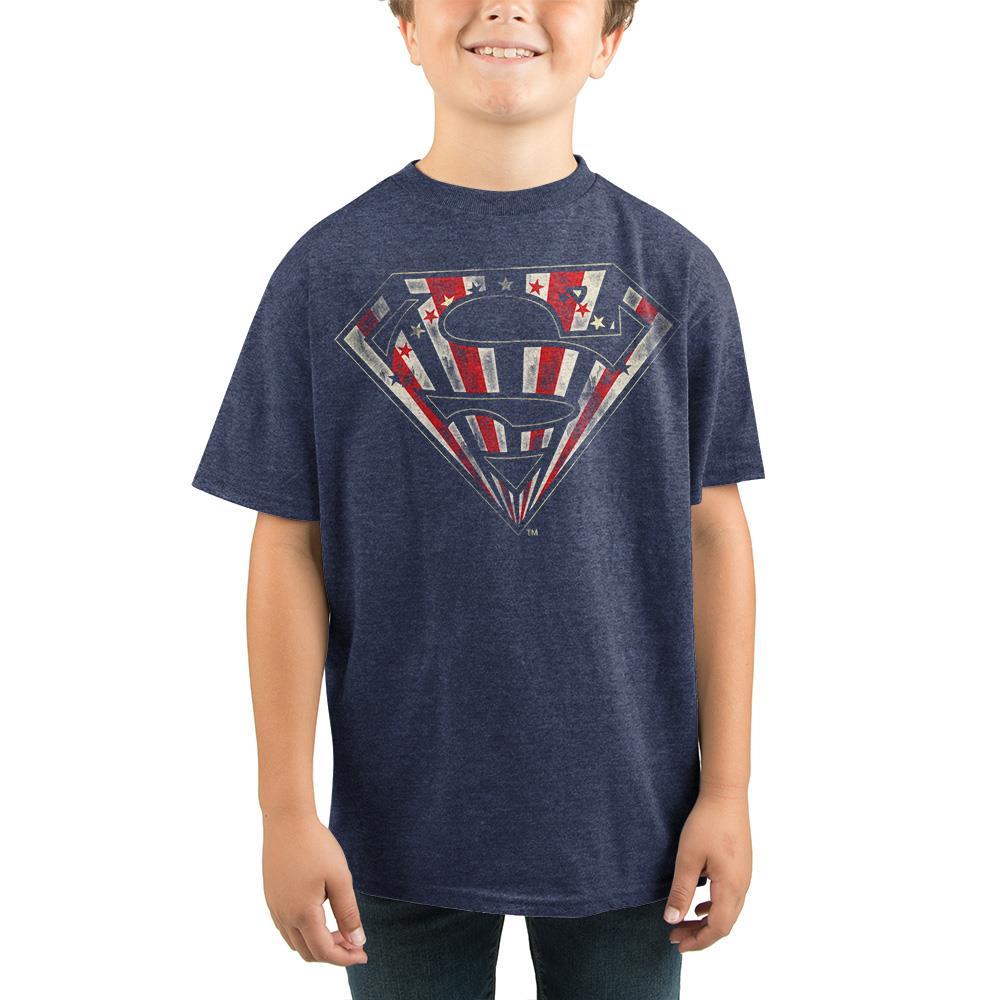 Youth Superman Shirt Boys DC Comics Apparel