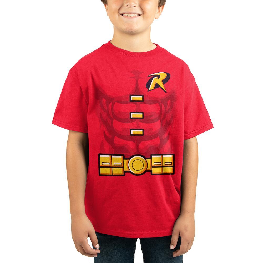 Boys Youth Robin Shirt DC Comics Apparel