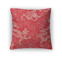 Load image into Gallery viewer, Throw Pillow, Asian Dragon Pattern