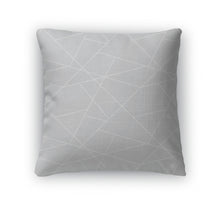Load image into Gallery viewer, Throw Pillow, Geometric Simple Pattern Gray Abstract Backgro