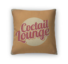 Load image into Gallery viewer, Throw Pillow, Coctail Lounge Vintage Sign