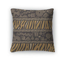 Load image into Gallery viewer, Throw Pillow, African Style Pattern