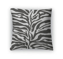 Load image into Gallery viewer, Throw Pillow, Zebra Print Pattern