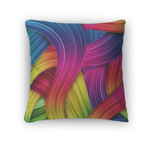 Load image into Gallery viewer, Throw Pillow, Colorful Abstract