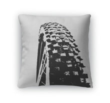Load image into Gallery viewer, Throw Pillow, Bicycle Wheel