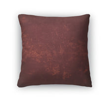 Load image into Gallery viewer, Throw Pillow, Dark Brown Leather