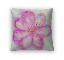 Load image into Gallery viewer, Throw Pillow, Pink Flower