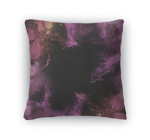 Throw Pillow, Abstract Watercolor