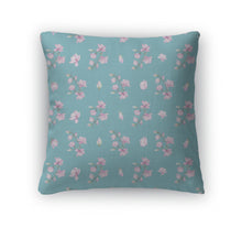 Load image into Gallery viewer, Throw Pillow, Pattern With Small Magnolias