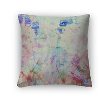 Load image into Gallery viewer, Throw Pillow, Abstract Colorful Painted Watercolor Splash And Stain