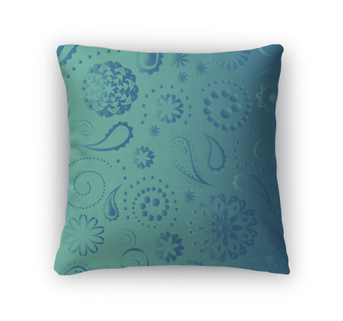 Throw Pillow, Paisley