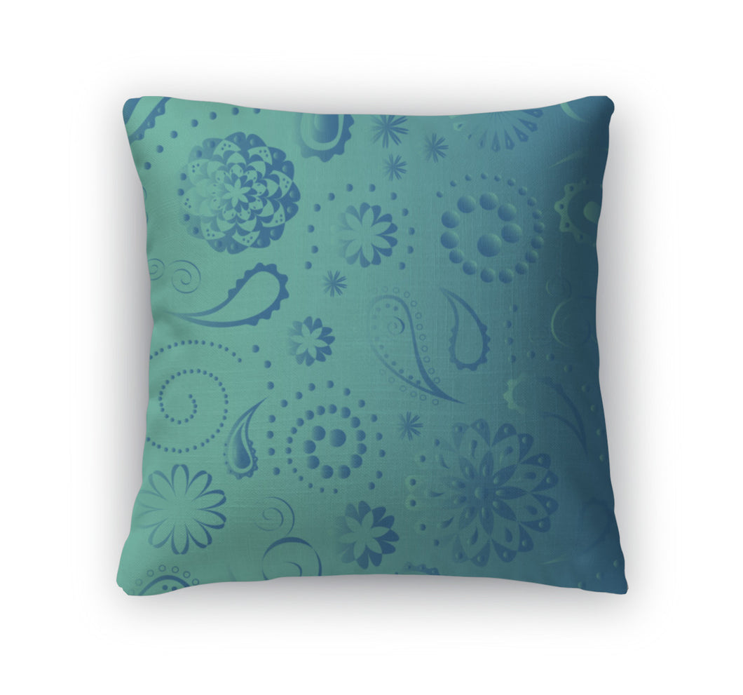 Throw Pillow, Paisley