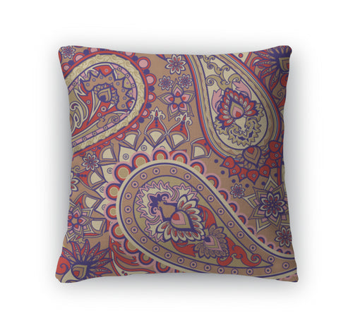 Throw Pillow, Paisley