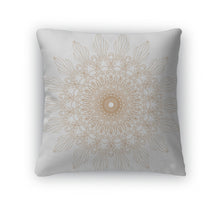 Load image into Gallery viewer, Throw Pillow, Decorative Gold And Frame With Vintage Patterns