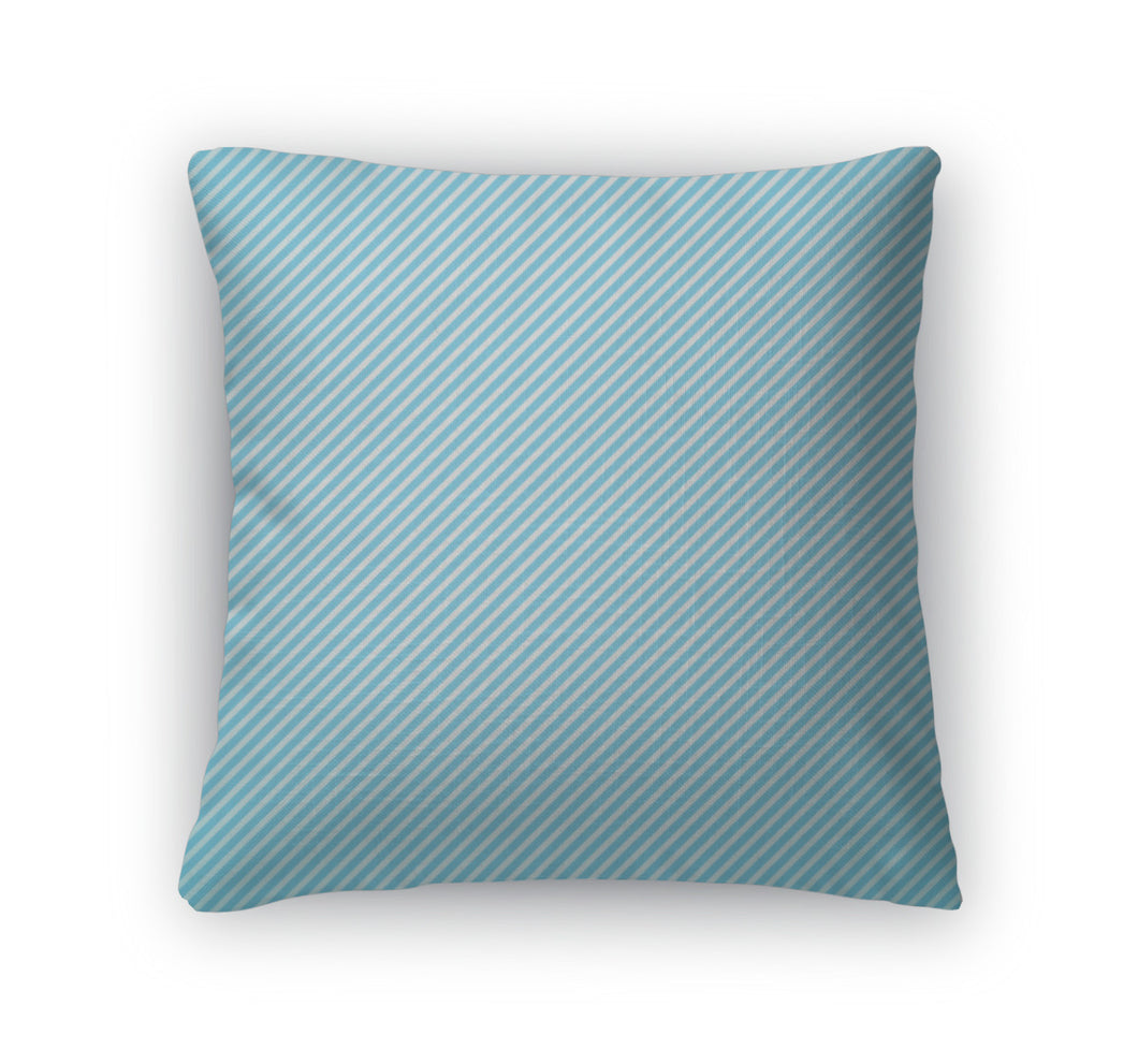 Throw Pillow, Blue Pattern