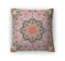 Load image into Gallery viewer, Throw Pillow, Pattern With Paintings Leaves