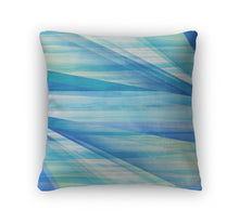 Load image into Gallery viewer, Throw Pillow, Abstract Blue Color Bright