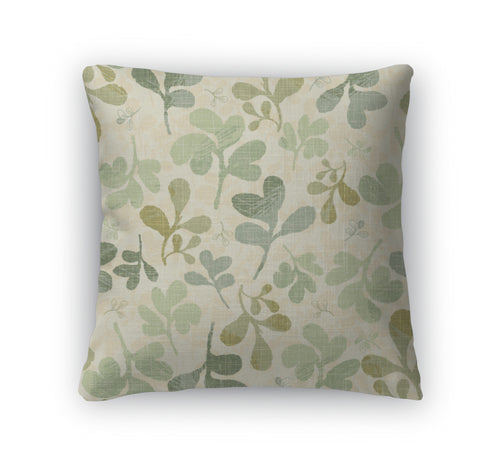Throw Pillow, Floral Pattern