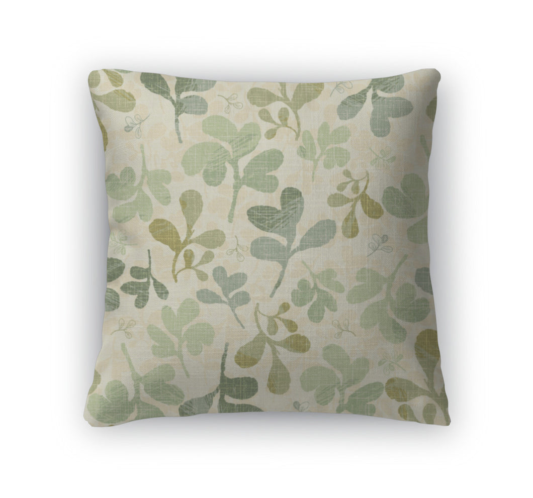 Throw Pillow, Floral Pattern