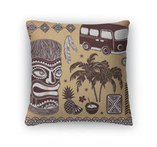 Load image into Gallery viewer, Throw Pillow, Vintage Aloha Tiki Set
