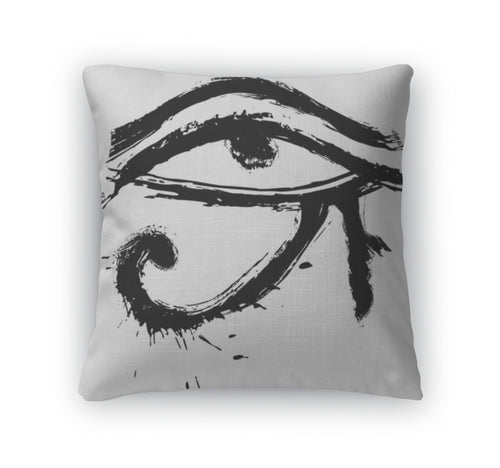 Throw Pillow, Eye Of Horus