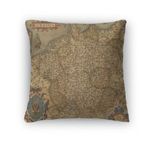 Load image into Gallery viewer, Throw Pillow, Antique Map Of Germany