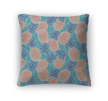 Load image into Gallery viewer, Throw Pillow, Pineapple Pattern
