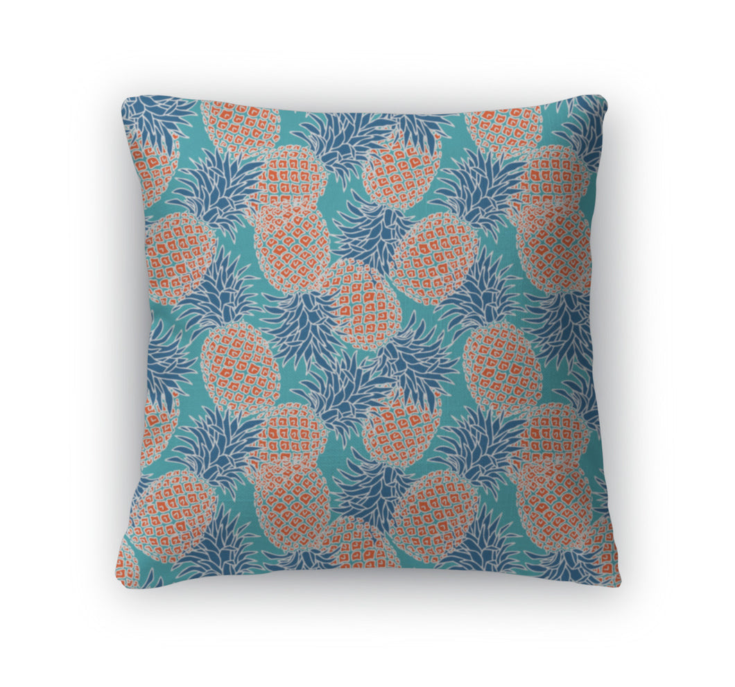 Throw Pillow, Pineapple Pattern