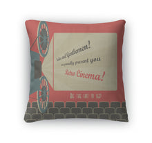 Load image into Gallery viewer, Throw Pillow, Retro Cinema
