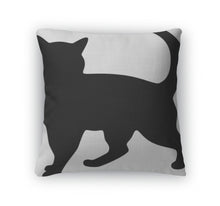 Load image into Gallery viewer, Throw Pillow, Cat Silhouette