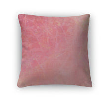 Load image into Gallery viewer, Throw Pillow, Watercolor Pink Abstract D