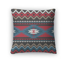 Load image into Gallery viewer, Throw Pillow, Folk Ornamental Pattern