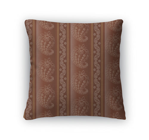 Throw Pillow, Paisley Pattern