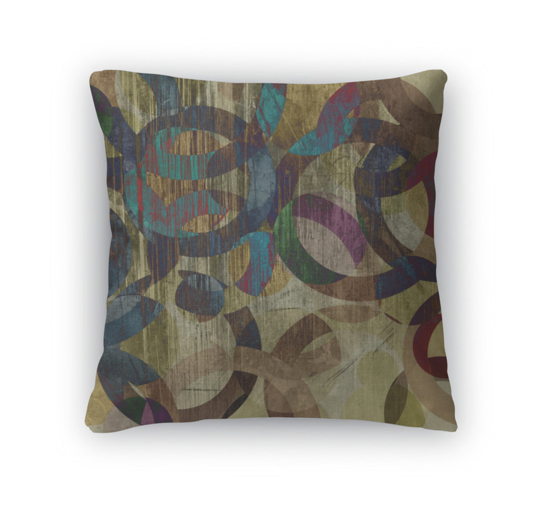 Throw Pillow, Art Abstract Grunge