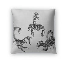 Load image into Gallery viewer, Throw Pillow, Tattoo Of The Scorpions 3