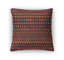 Load image into Gallery viewer, Throw Pillow, African Tribal Pattern