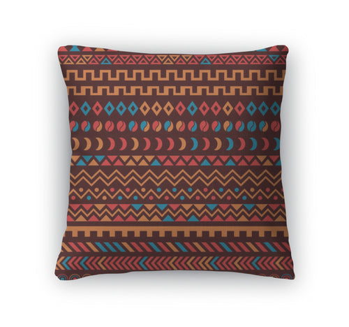 Throw Pillow, African Tribal Pattern