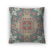 Load image into Gallery viewer, Throw Pillow, Pattern Vintage Decorative Elements