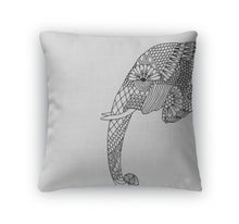 Load image into Gallery viewer, Throw Pillow, Elephant