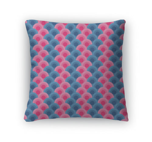 Throw Pillow, Abstract Circle Pattern Wallpaper