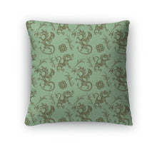 Load image into Gallery viewer, Throw Pillow, Medieval Beast