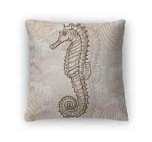Load image into Gallery viewer, Throw Pillow, Seahorse