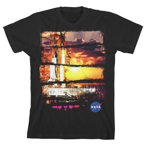 Boys Nasa Shirt Kids Apparel Youth Shuttle Launch TShirt