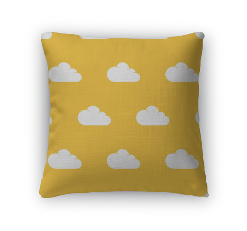 Throw Pillow, Cloud Pattern