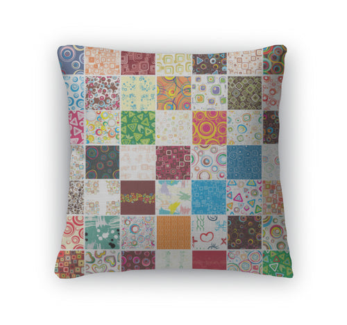 Throw Pillow, Big Set Stylish Wallpapers