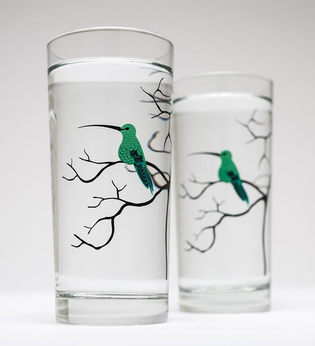 Hummingbird Glasses