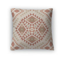 Load image into Gallery viewer, Throw Pillow, Abstract Pattern In Tribal Navajo Style