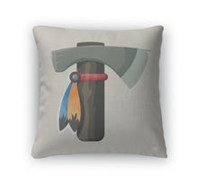 Load image into Gallery viewer, Throw Pillow, Of Native American Indian Tomahawk
