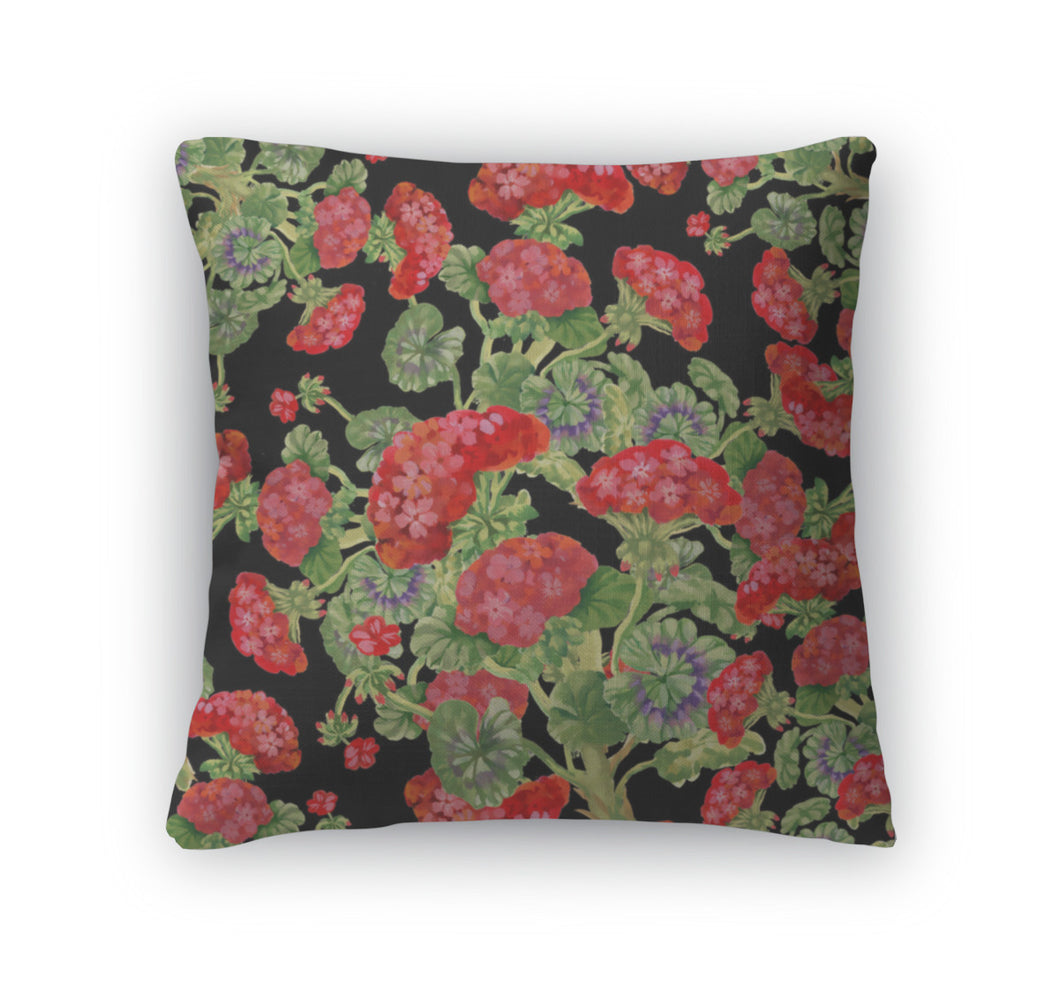 Throw Pillow, Floral Pattern