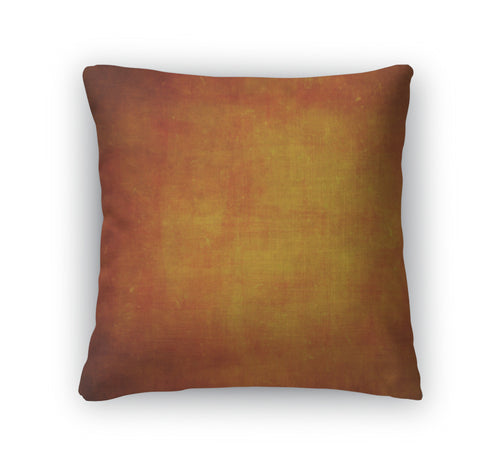 Throw Pillow, Brown Grunge